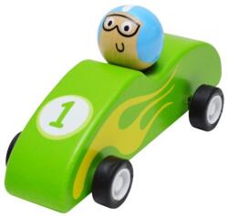 Fakopáncs Felhúzható játék F1 autó zöld (3500-B)