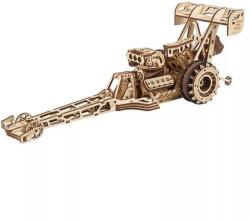 UGEARS Dragster gyorsulási versenyautó modell fából 321db-os (8965)