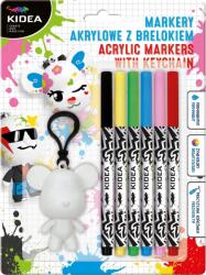 DERFORM Kidea 6 db-os DIY Akril Filctoll Kulcstartóval (MABBKA) (MABBKA) - xupe