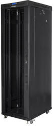 Lanberg FF01-6042-12BL állvány 42U Szabadonálló állvány Fekete (FF01-6042-12BL) - compzone