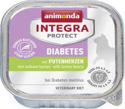 Animonda Integra Protect Diabetes Tálkás Eledel Macskáknak 100 gr - Pulykaszív (82659) (82659)
