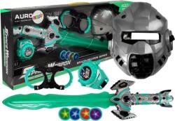 LeanToys Űrjáték Szett Fénykard Maszk, Bilincs 7848 (7848) (7848)