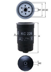 MAHLE Filtru combustibil MAHLE KC226