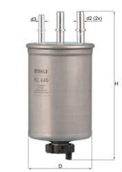 MAHLE Filtru combustibil MAHLE KL446