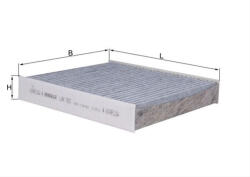 MAHLE Filtru habitaclu cu carbon activ MAHLE LAK923