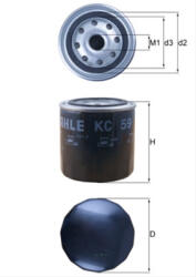 MAHLE Filtru combustibil MAHLE KC59