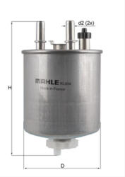 MAHLE Filtru combustibil MAHLE KL834