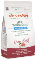 Almo Nature 2x1, 2kg Almo Nature HFC Adult Sterilized sertés, száraz macskatáp