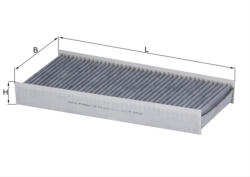 MAHLE Filtru habitaclu cu carbon activ MAHLE LAK412