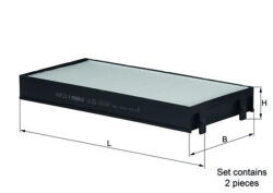 MAHLE Filtru habitaclu MAHLE LA221 S