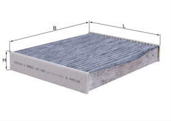 MAHLE Filtru habitaclu cu carbon activ MAHLE LAK1955