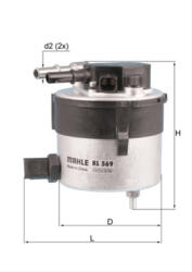 MAHLE Filtru combustibil MAHLE KL569