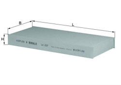MAHLE Filtru habitaclu MAHLE LA237