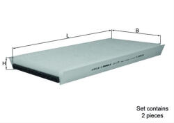 MAHLE Filtru habitaclu MAHLE LA173 S