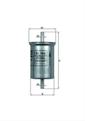 MAHLE Filtru combustibil MAHLE KL146