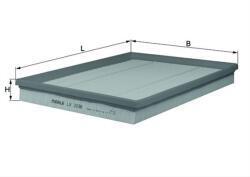 MAHLE Filtru aer MAHLE LX2036