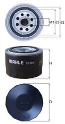 MAHLE Filtru ulei MAHLE OC384