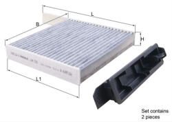 MAHLE Filtru habitaclu cu carbon activ MAHLE LAK230