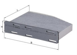 MAHLE Filtru habitaclu cu carbon activ MAHLE LAK181