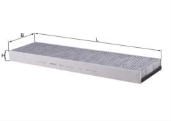 MAHLE Filtru habitaclu cu carbon activ MAHLE LAK70