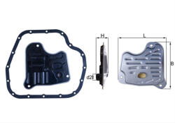 MAHLE Filtru hidraulic MAHLE HX284D