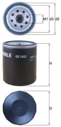 MAHLE Filtru ulei MAHLE OC1053