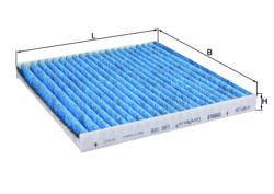 MAHLE Filtru habitaclu cu polifenol MAHLE LAO109