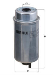 MAHLE Filtru combustibil MAHLE KC227