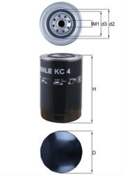 MAHLE Filtru combustibil MAHLE KC4