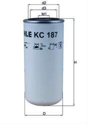 MAHLE Filtru combustibil MAHLE KC187