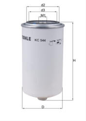 MAHLE Filtru combustibil MAHLE KC544