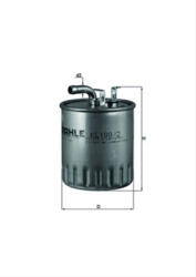 MAHLE Filtru combustibil MAHLE KL100 2