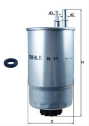 MAHLE Filtru combustibil MAHLE KL977D