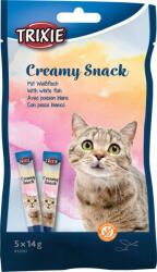 TRIXIE 42683 Creamy Snack 5x14 G Krémes Finomság Cicáknak Halas (TX-42683) (TX-42683)
