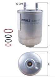 MAHLE Filtru combustibil MAHLE KL485 15D