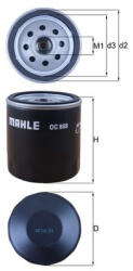 MAHLE Filtru ulei MAHLE OC988