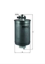MAHLE Filtru combustibil MAHLE KL180