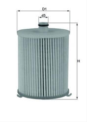 MAHLE Filtru combustibil MAHLE KX245 4D