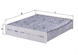 MAHLE Filtru habitaclu cu carbon activ MAHLE LAK251