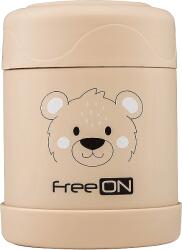 FreeOn Термо контейнер за храна Freeon - 350 ml, Неръждаема стомана, Бежов (380739)