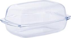 TERMISIL Hőálló Jénai Edény Fedővel - 5, 5 L, 34x22x12, 2 cm, Boroszilikát, Classic (4199-uniw) (4199-uniw)