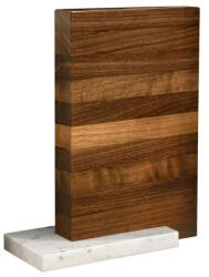 Arte Legno Artelegno Carrara - mágneses diófa késblokk márvány talppal 94/WLM - 5 késhez (94/WLM)