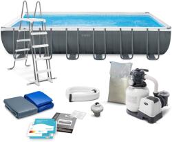 Intex Kerti medence állvánnyal 732 x 366 x 132 cm 10 az 1-ben INTEX 26364 (26364-6W1)