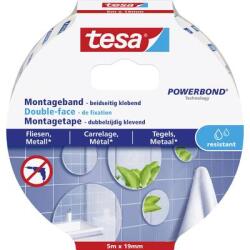 tesa TILES (77745-00000-00) Rögzítő szalag ® Powerbond Fehér (H x Sz) 5 m x 19 mm 1 db (77745-00000-00) (77745-00000-00)