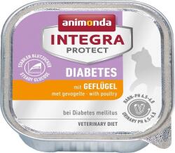 Animonda Integra Protect Diabetes Tálkás Eledel Macskáknak 100 gr - Szárnyas (28951) (28951)