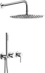 Armatura Moza kád és zuhany szett beépített trópusi zuhany opcióval króm 5039-511-00 (503951100)