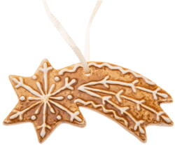 Dakls Керамична Коледна украса 9 cm Gingerbread Comet - Dakls (FUD22098)