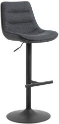 Actona Сив бар стол с регулируема височина (височина на седалката 65 cm) Adisa - Actona (0000107087)