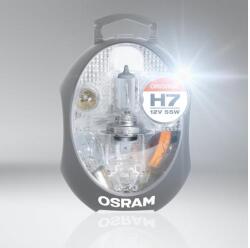 OSRAM H7 CLK EURO 12V tartalék izzó - biztosíték készlet (CLKH7)