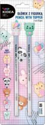 DERFORM Kidea Állatfigurás Ceruza - 2 db-os (OFB2KA) (OFB2KA) (OFB2KA)